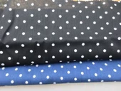 Ľanová bavlna tlač poplin